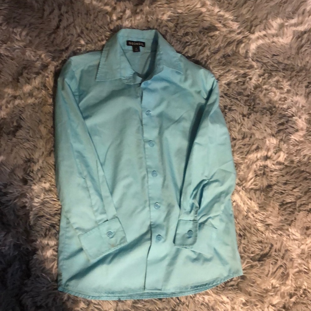 Boys Button Up Dress Shirt